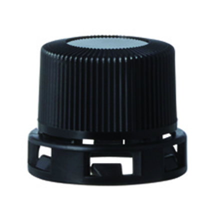 エムキャップNo.23黒-PS　中栓対応